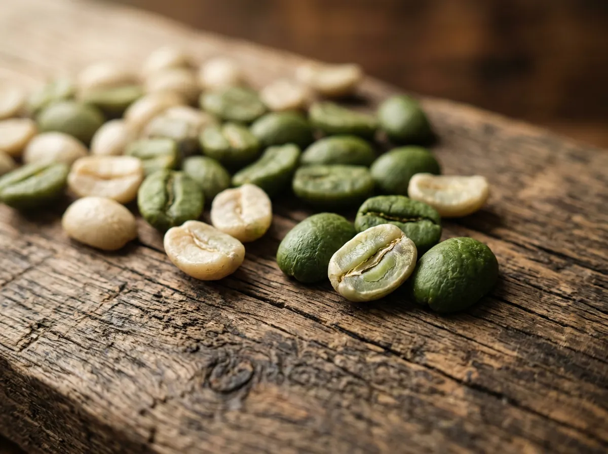 Green coffee bean extract - botanical wellness supplement for active lifestyle
